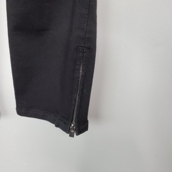 Martha Stewart Stretchy Skinny Black Ankle Jeans Size 10P - Picture 6 of 11